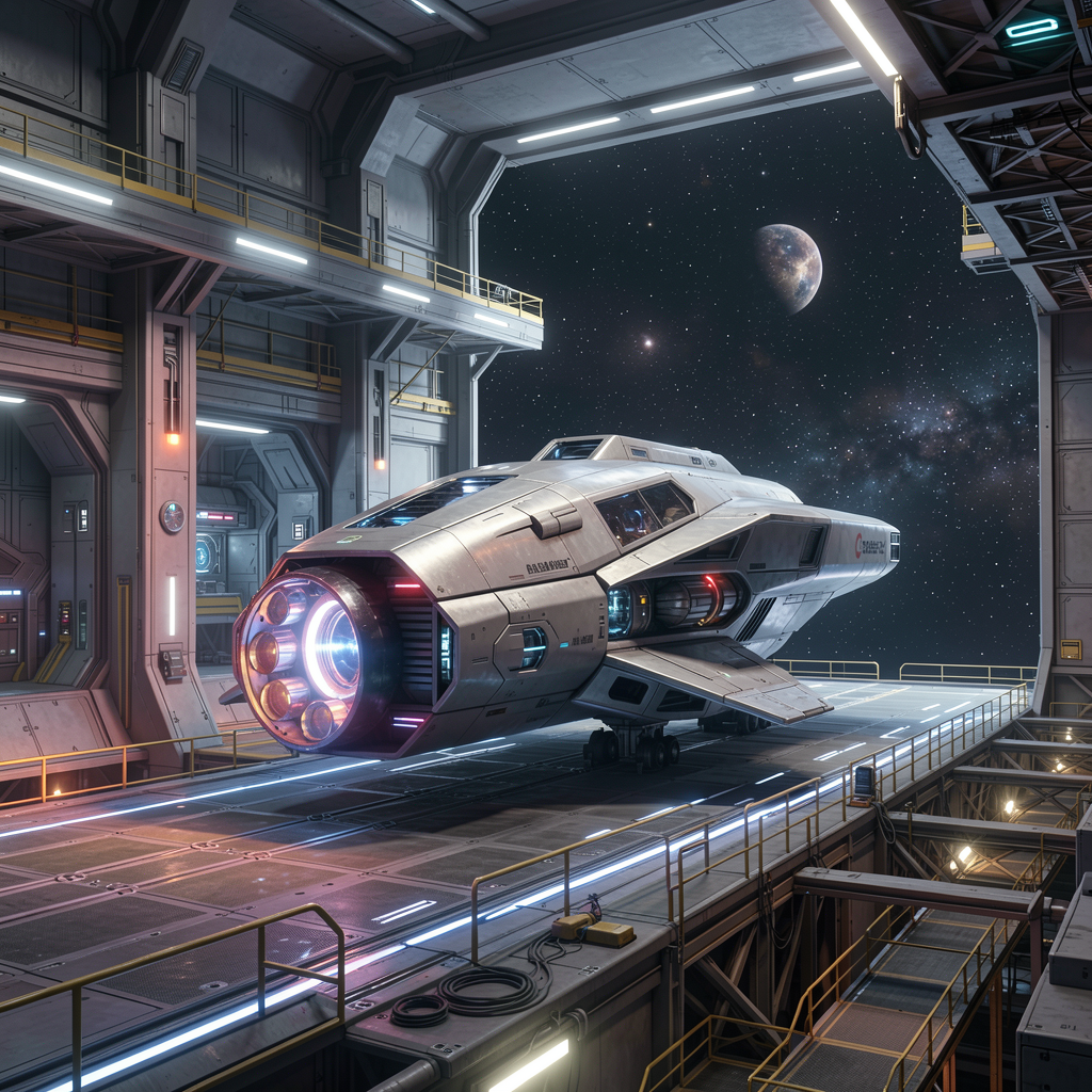 Starfield ship building