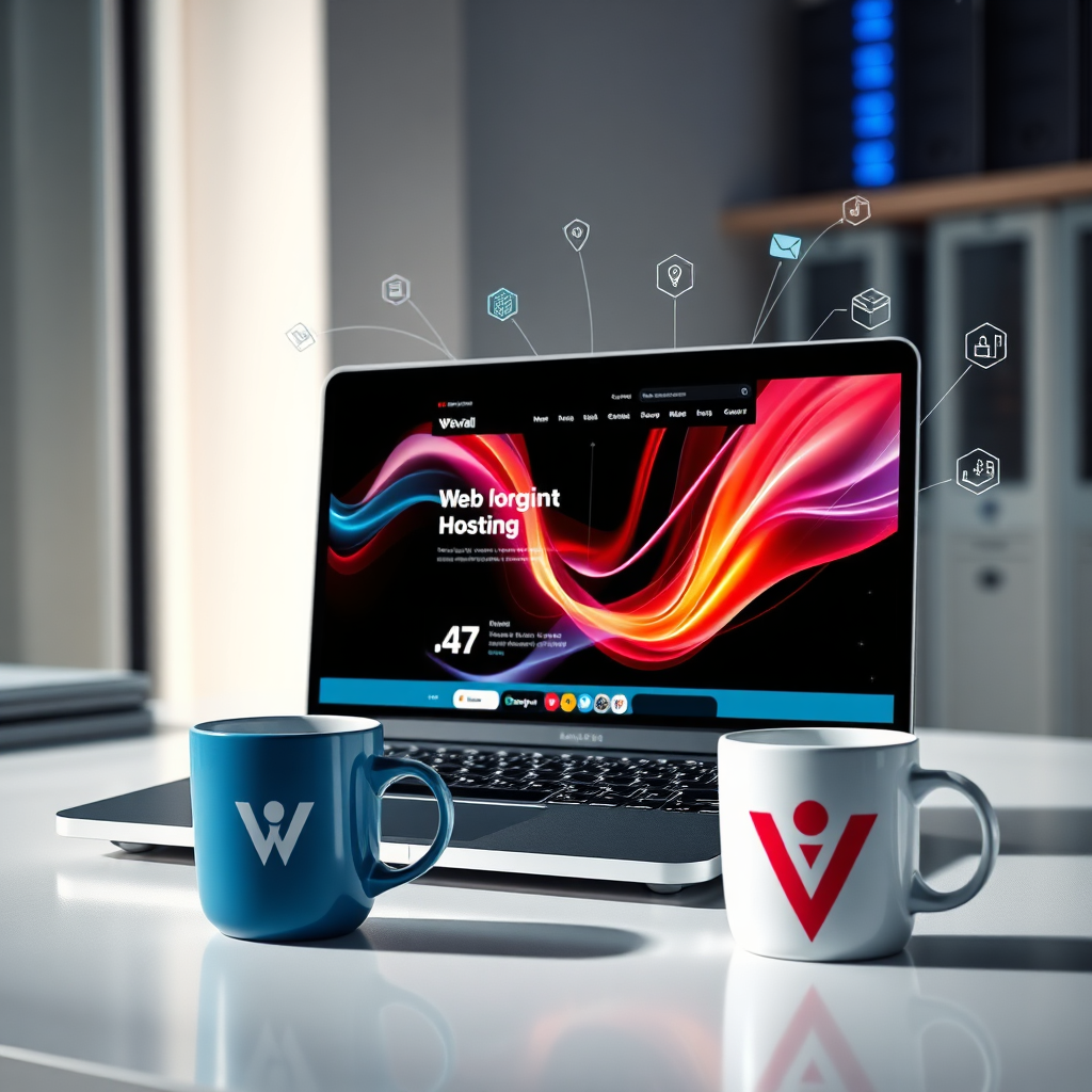 Create a photorealistic image showing effortless content management on a well-designed website. The composition features a content manager easily updating website content through an intuitive interface, with hosting infrastructure ensuring instant updates. Lighting creates a sense of ease and efficiency in the content management process. Color palette uses the website's administrative interface colors with clear, functional accents. Camera angle shows both the user interface and the backend processing. Include props like content update indicators, version control symbols, and publishing success markers. Environment is a productive workspace optimized for content management. Style emphasizes the simplicity and reliability of managing well-designed, well-hosted websites.