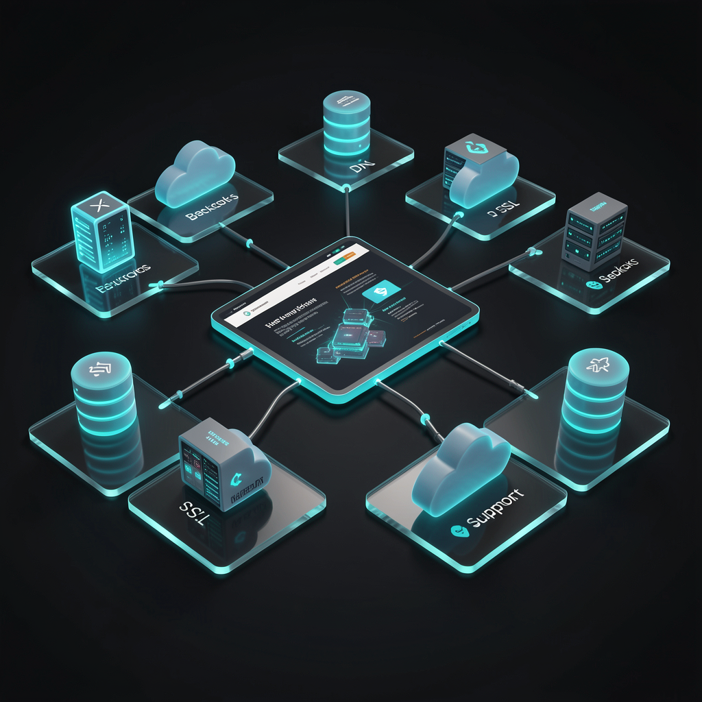 Visual showing AVT hosting ecosystem connections