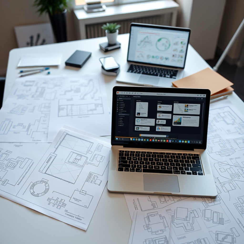 Website planning and wireframing
