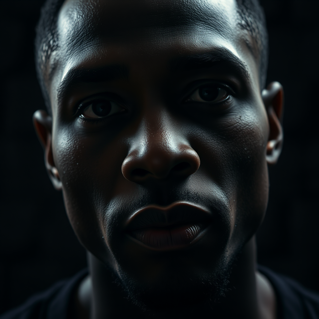 Artistic Portrait of Julius King