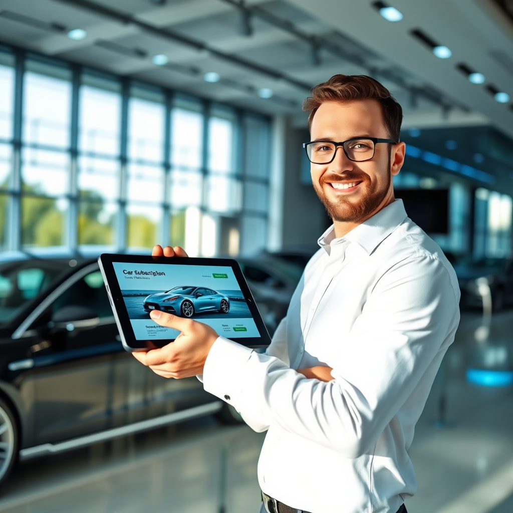 Hero device mockup for AutoLet