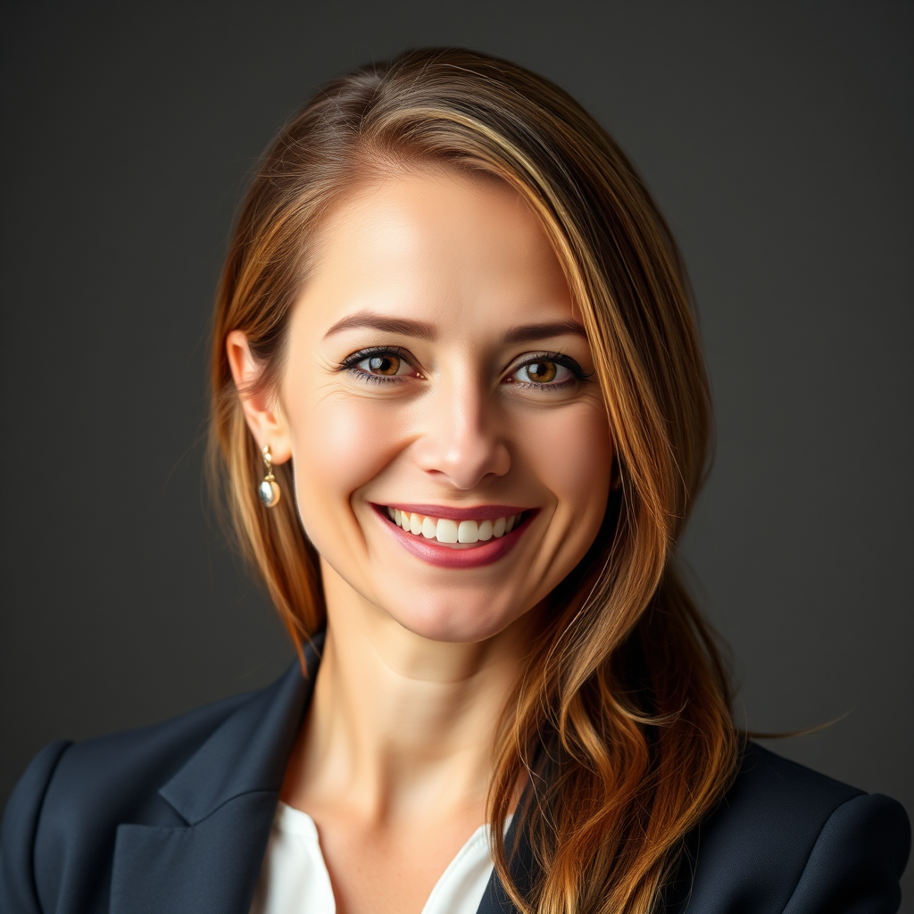 Portrait of a satisfied client