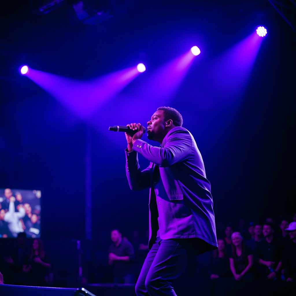 Julius King Performing Live