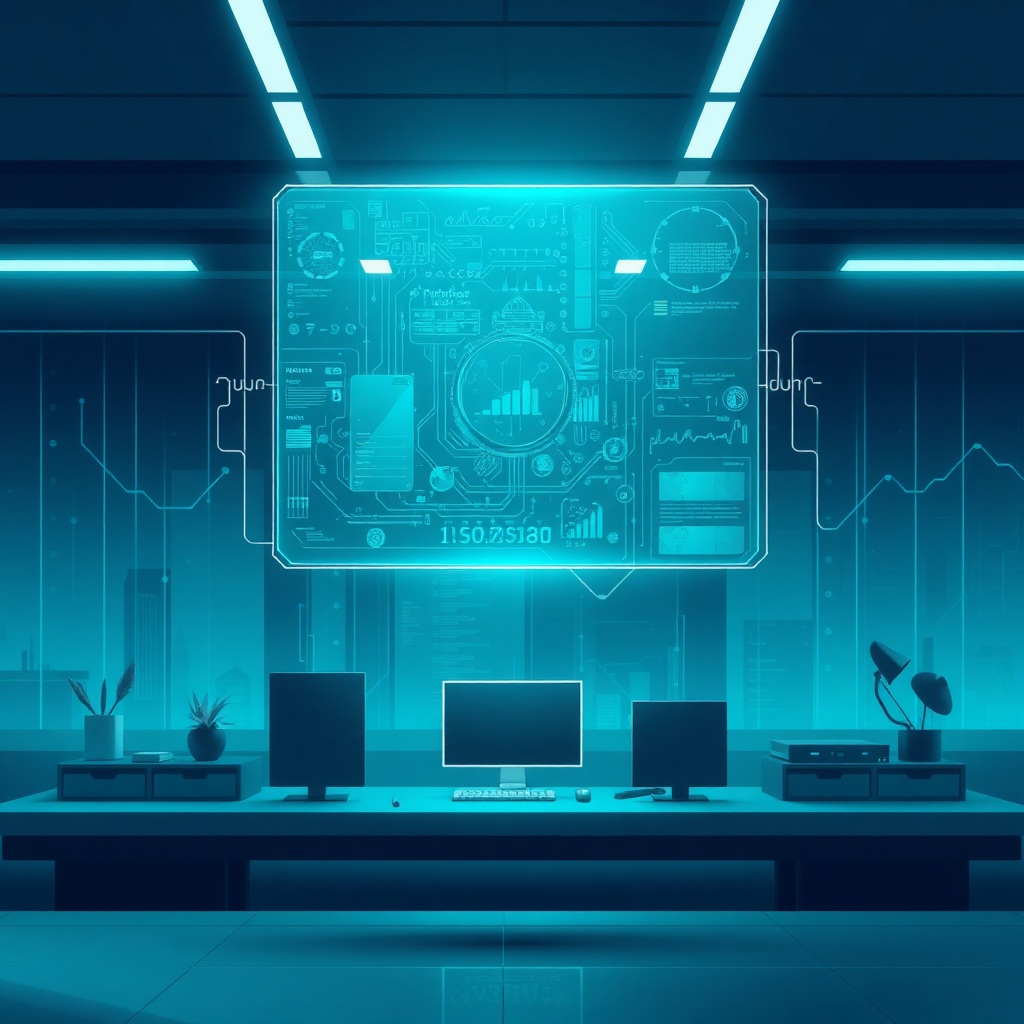 Hero illustration of advanced visualization