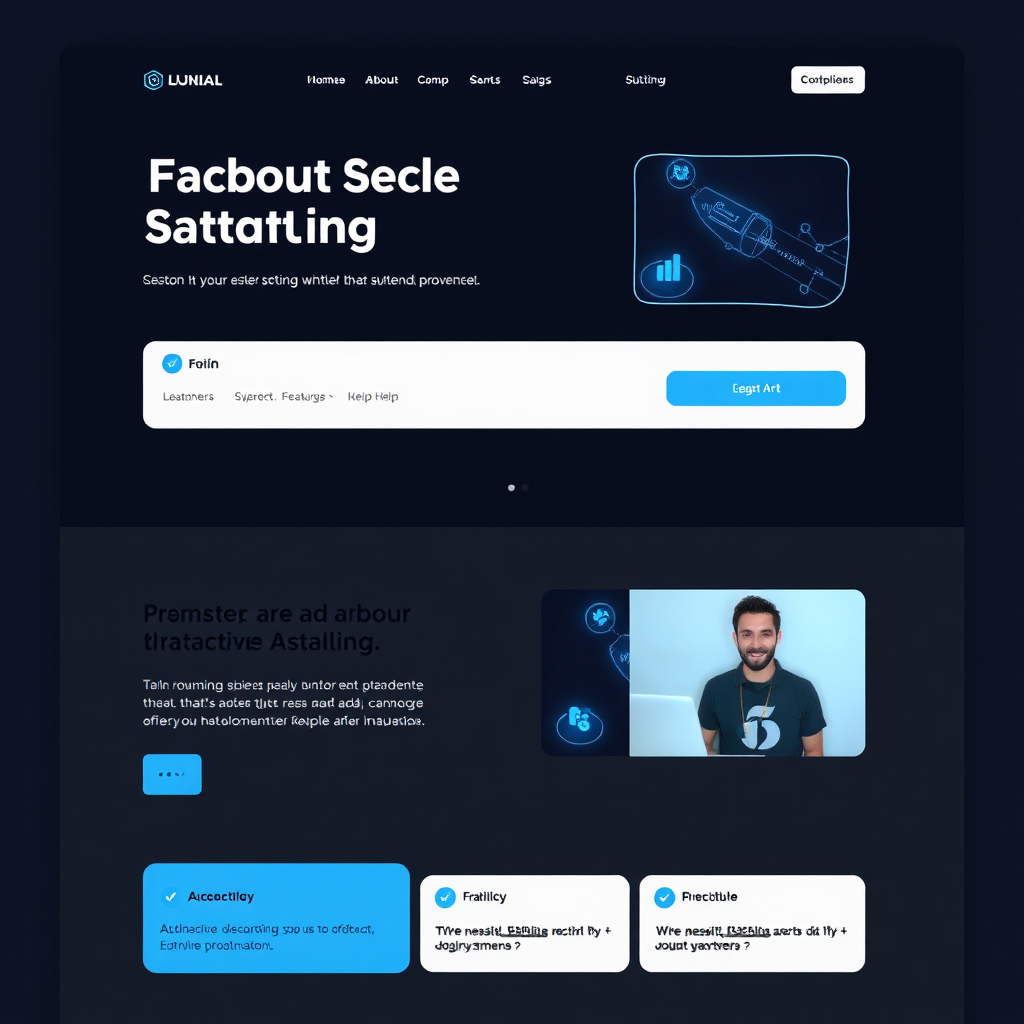 Tech Startup Website Design