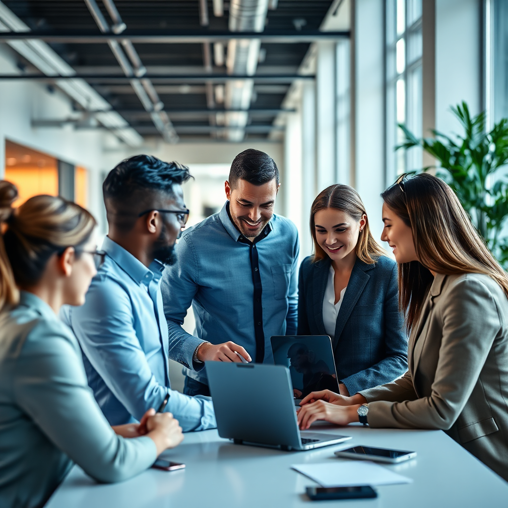 Collaborative digital solutions scene