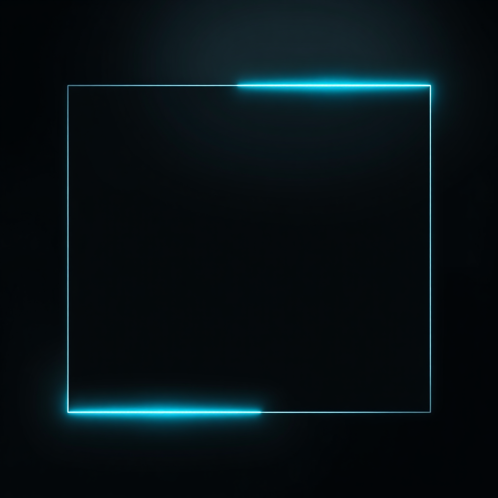 Motion graphics visual frame