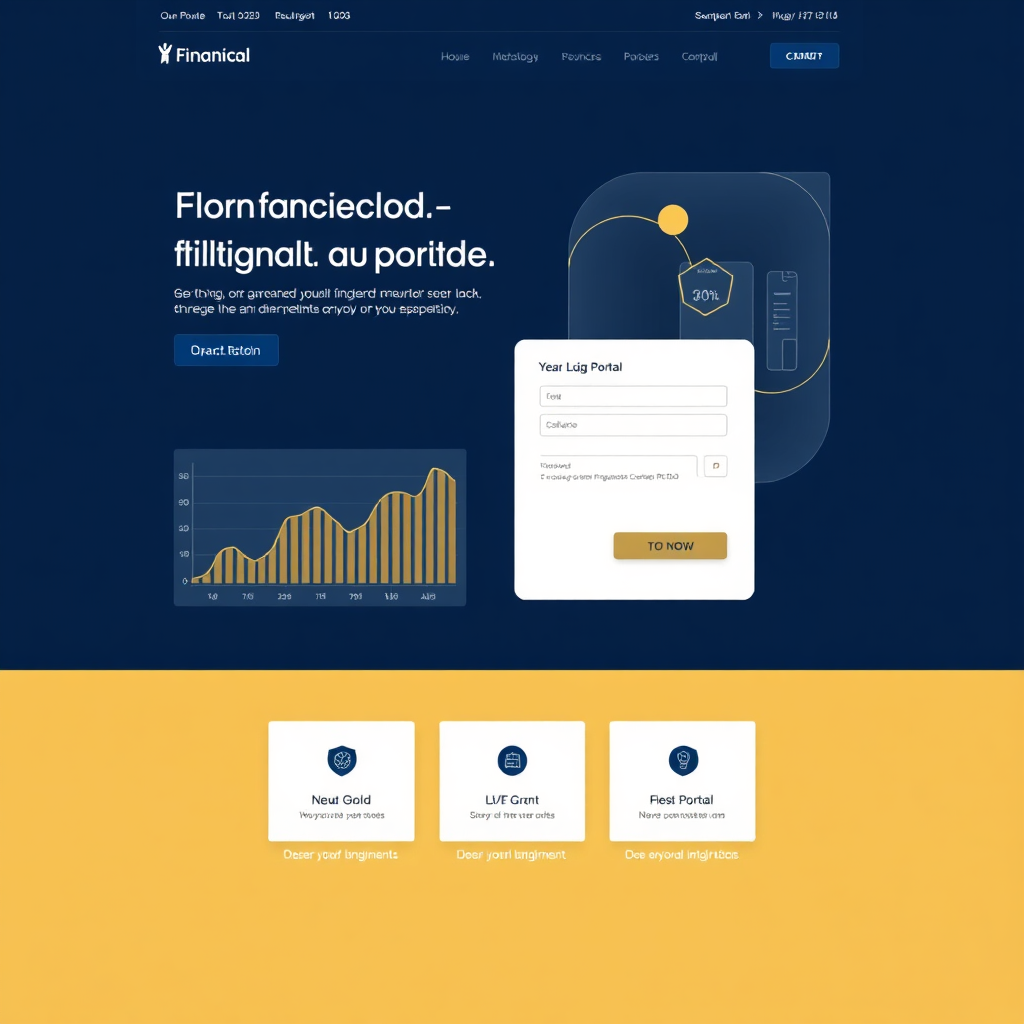 Financial Consulting Website Design
