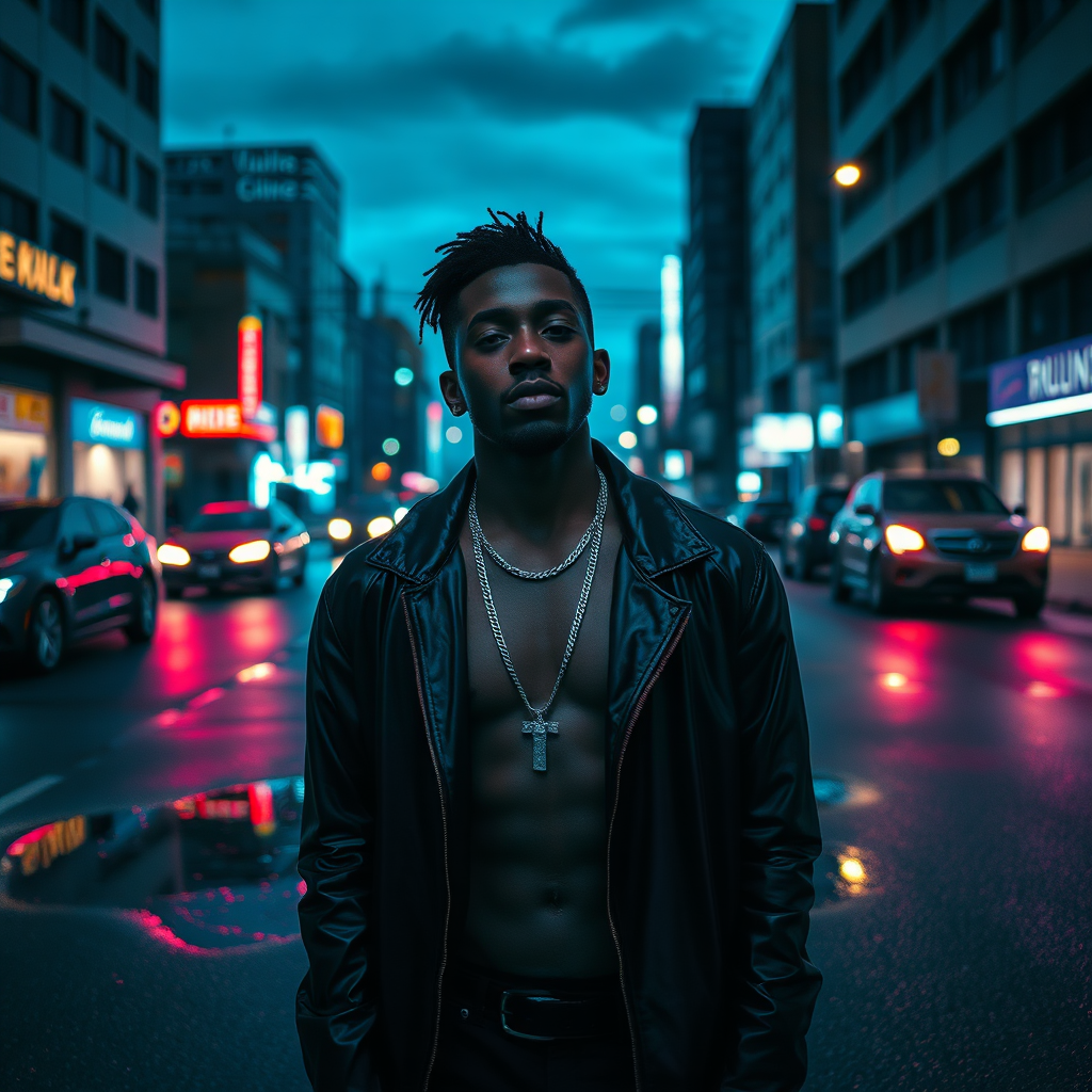 Julius King - Urban Dusk Portrait