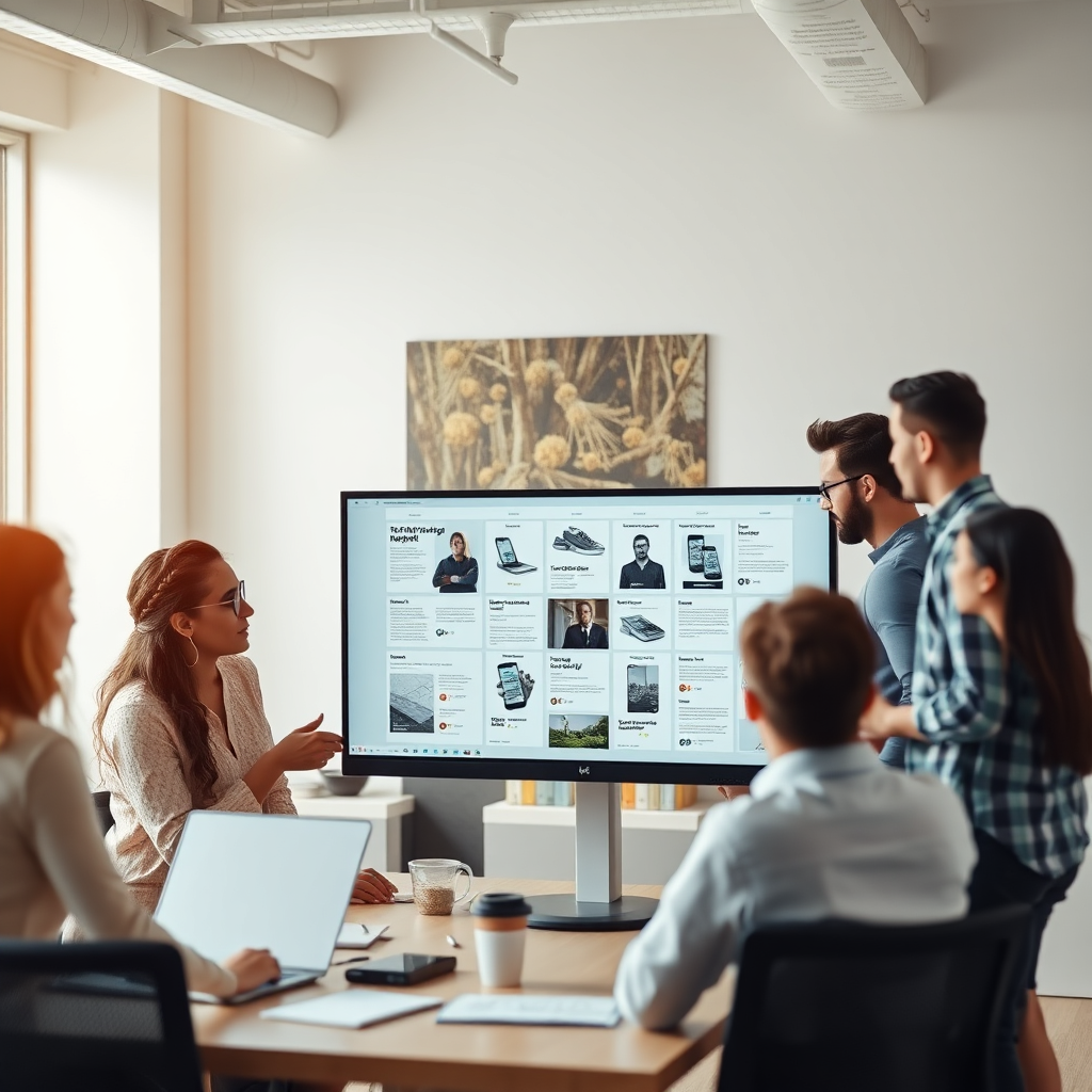 AVT development team collaborating