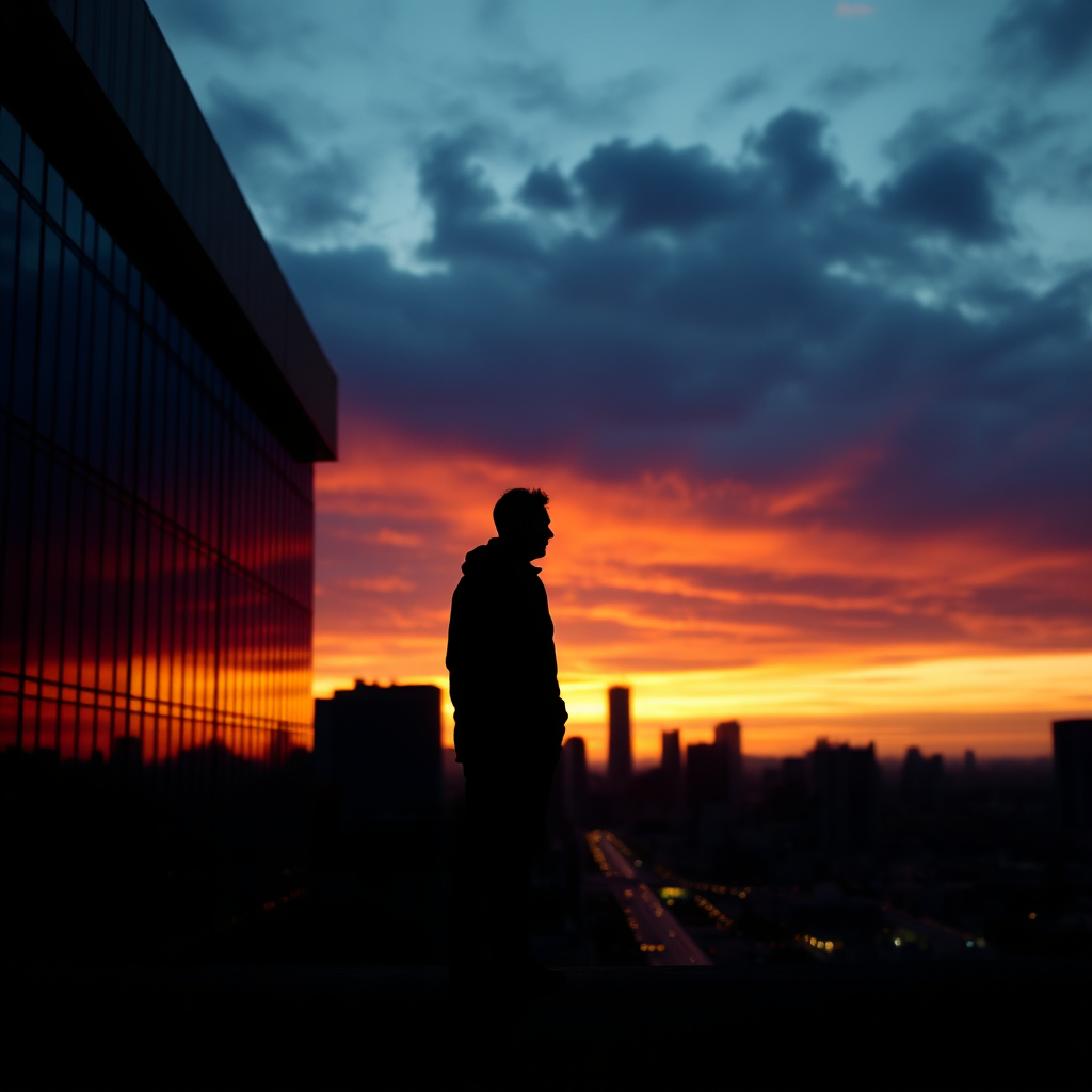 Cinematic brand story visual