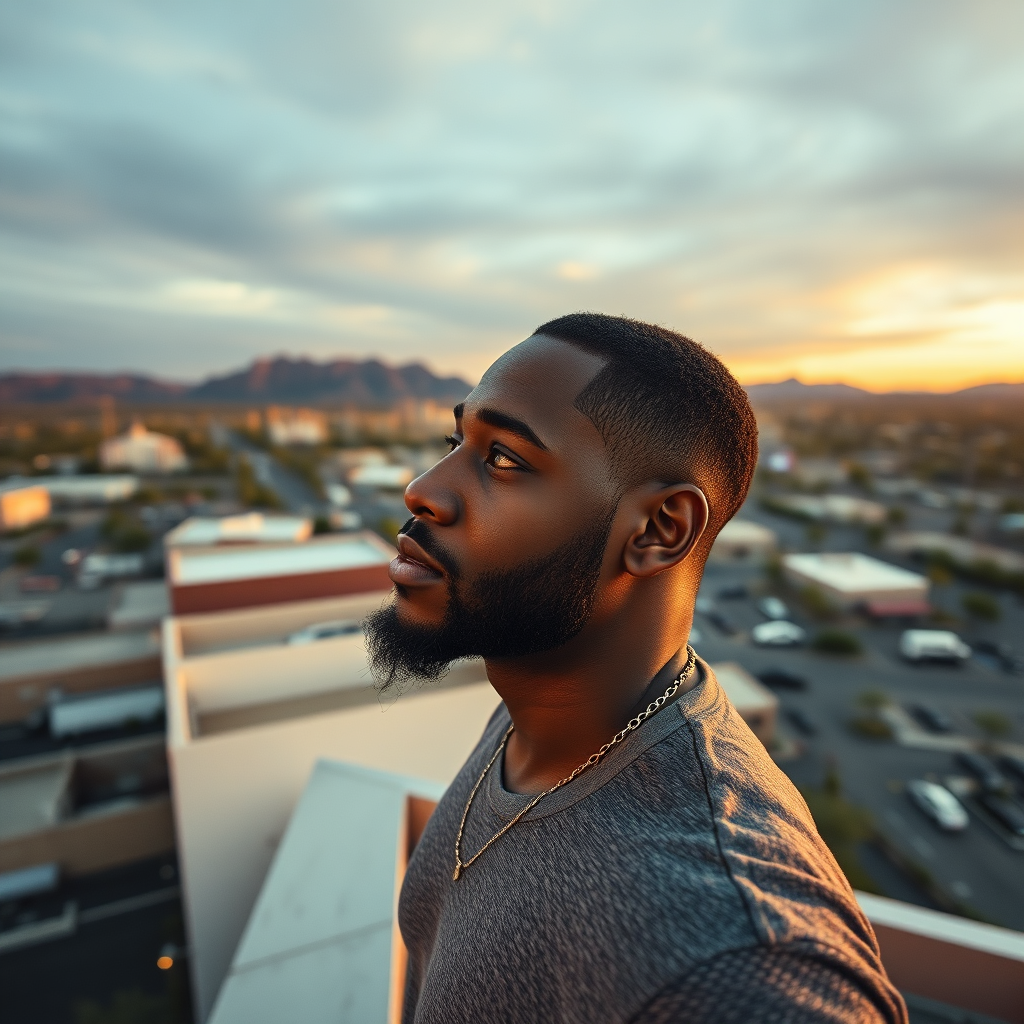 Julius King in Urban Setting