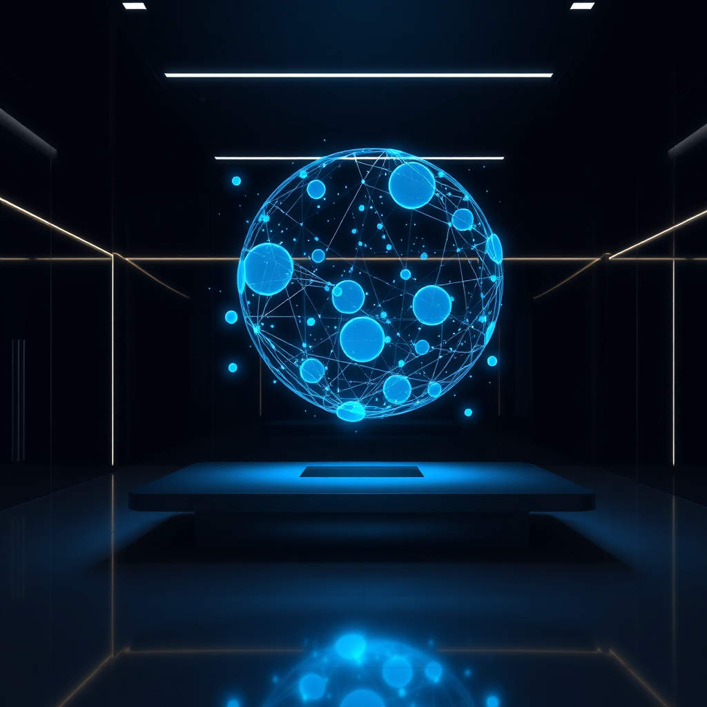 Abstract representation of AVT Agency workspace