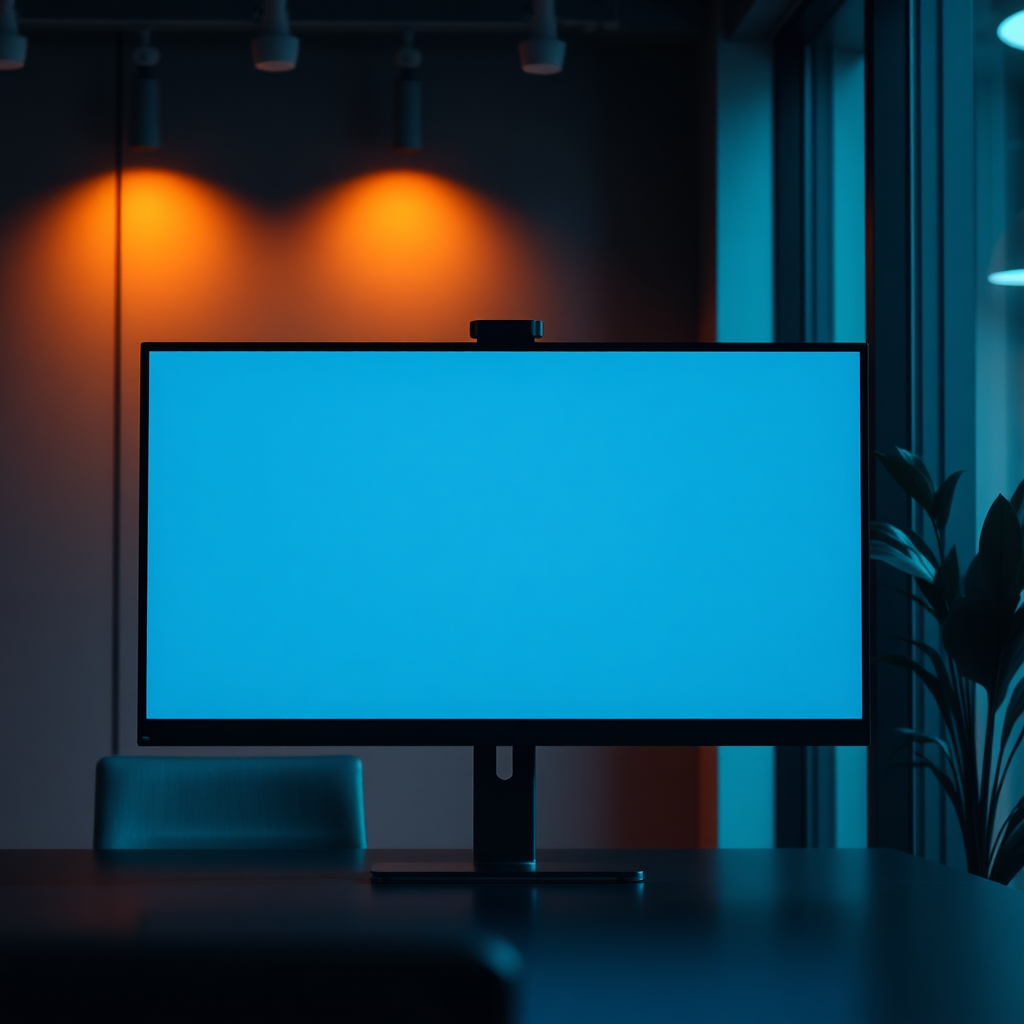 Premium website case study visual with modern layout and subtle gradients