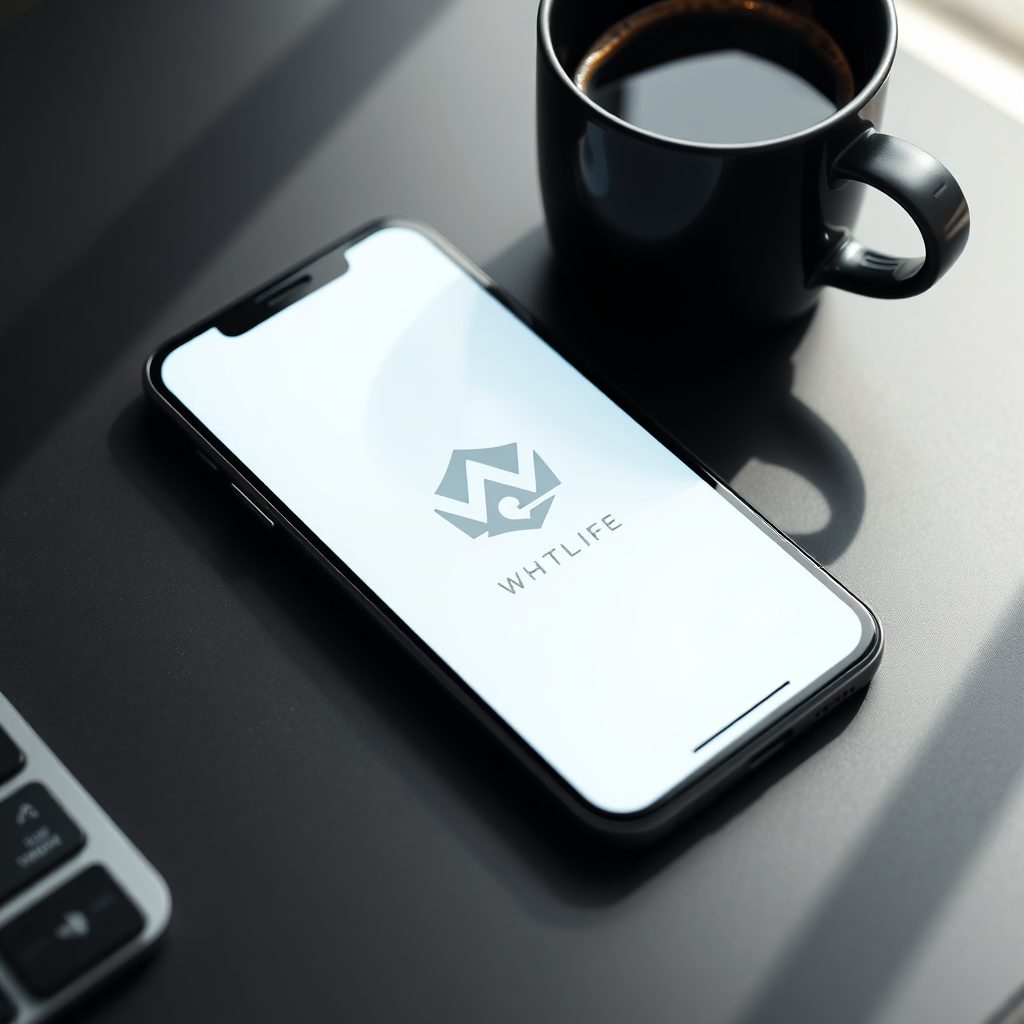 Logo on digital device