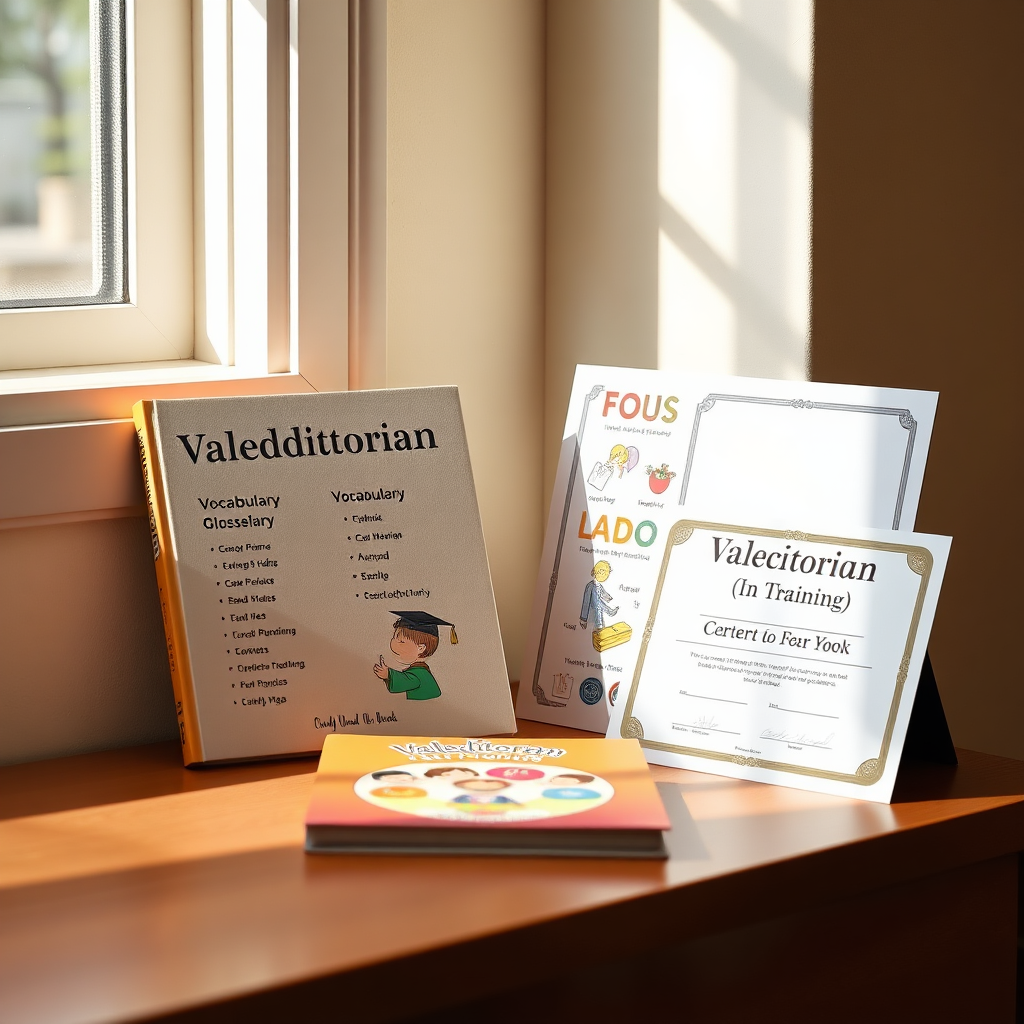 Valedictorian book with included classroom materials