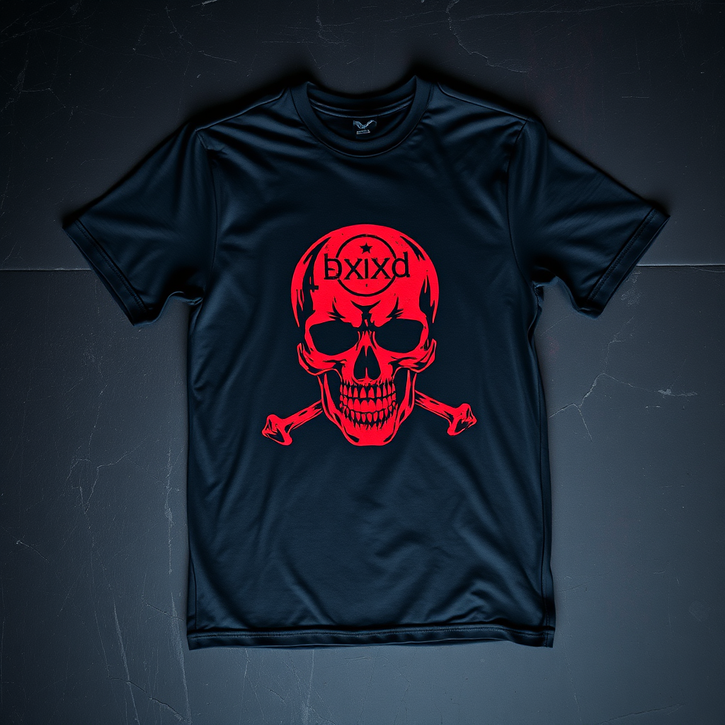 Distressed Skull Tee