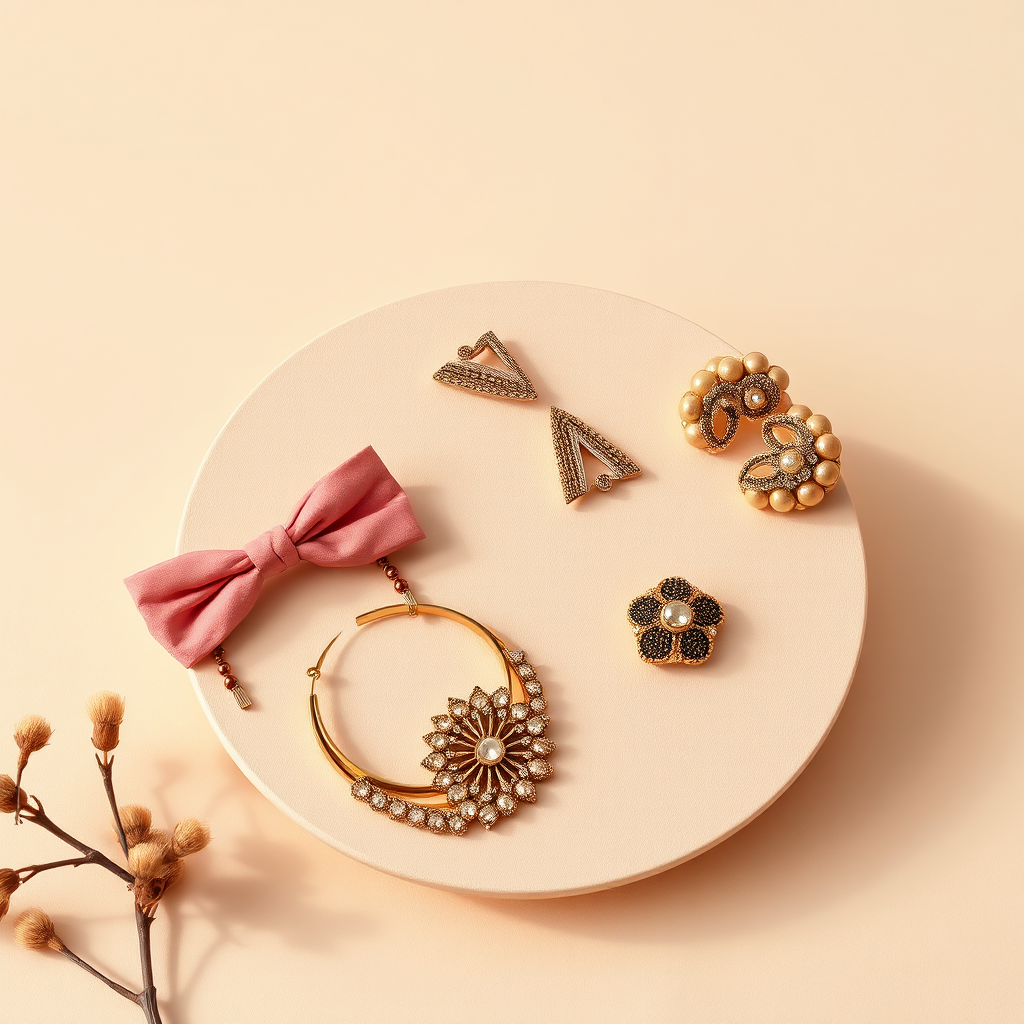 Premium Locclip hair accessories displayed with a clean, premium aesthetic