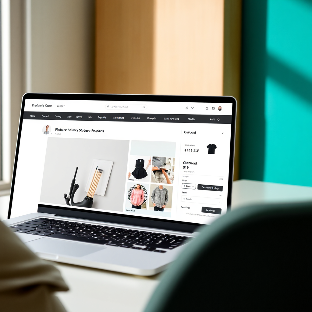 Ecommerce Lite website preview