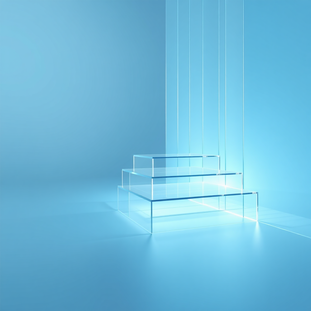 Abstract representation of digital technology