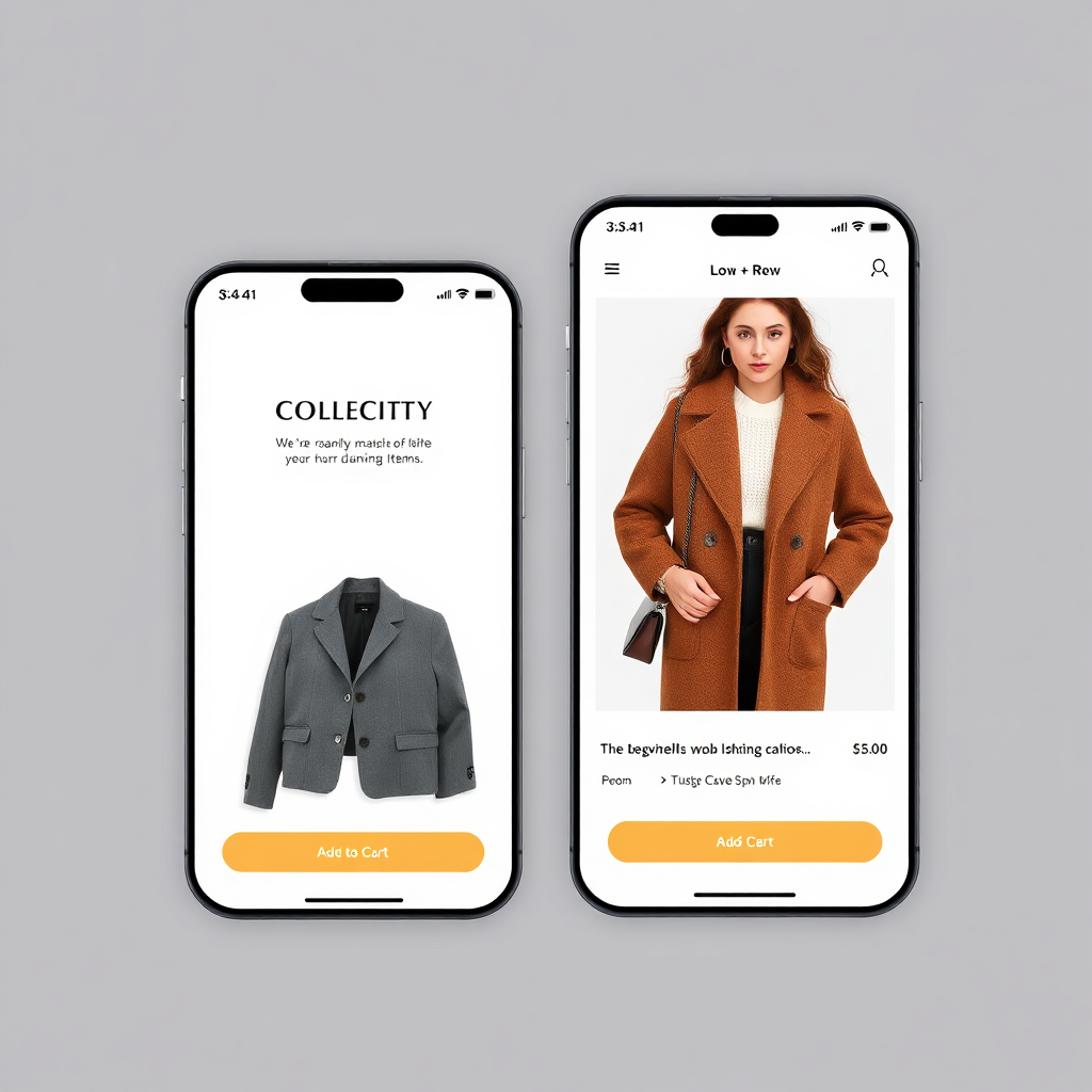 E-commerce App UI