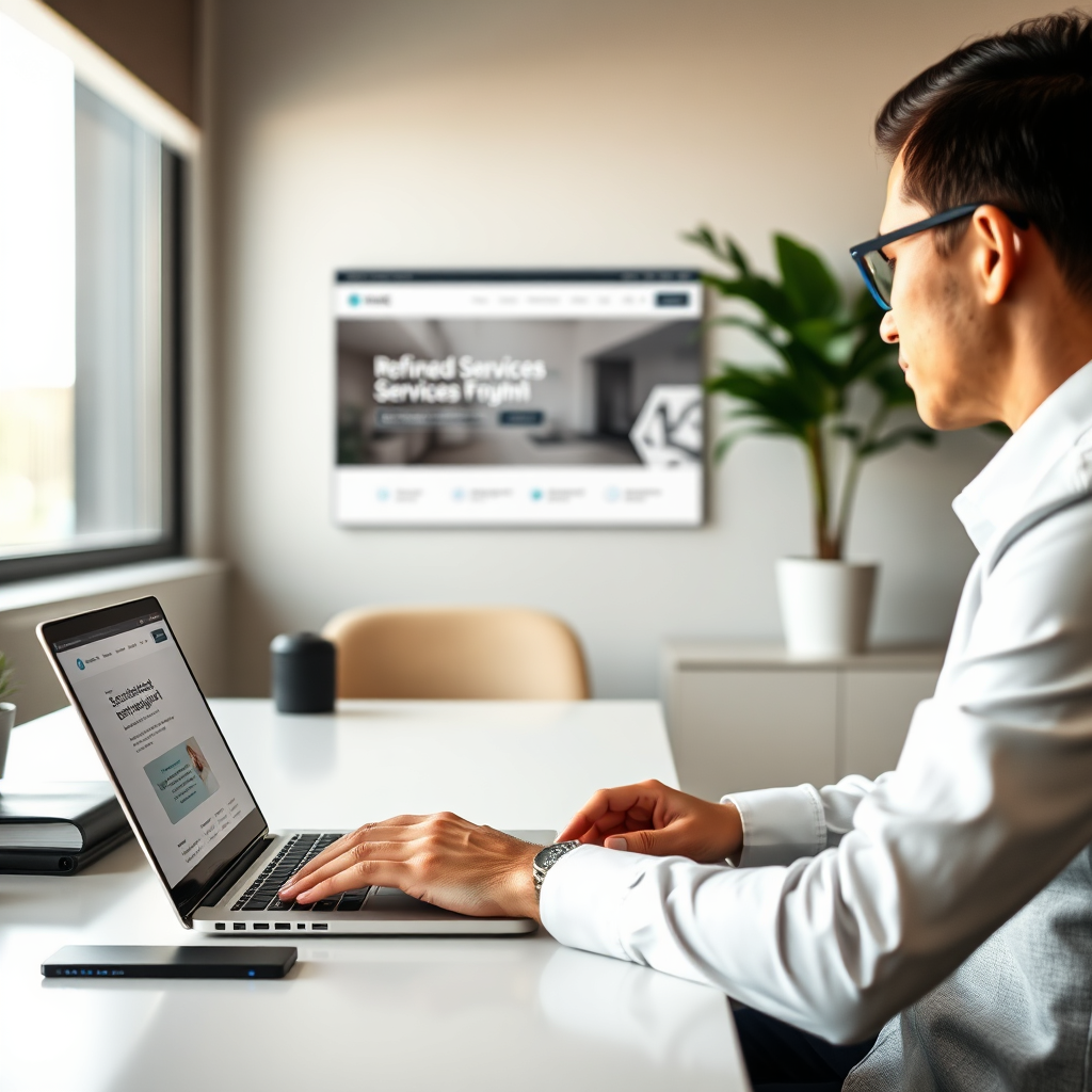 Professional services redesign thumbnail