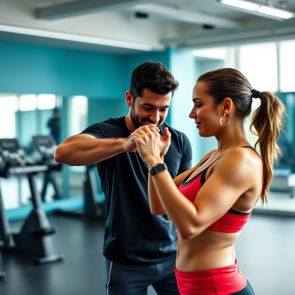 Website project for a fitness studio