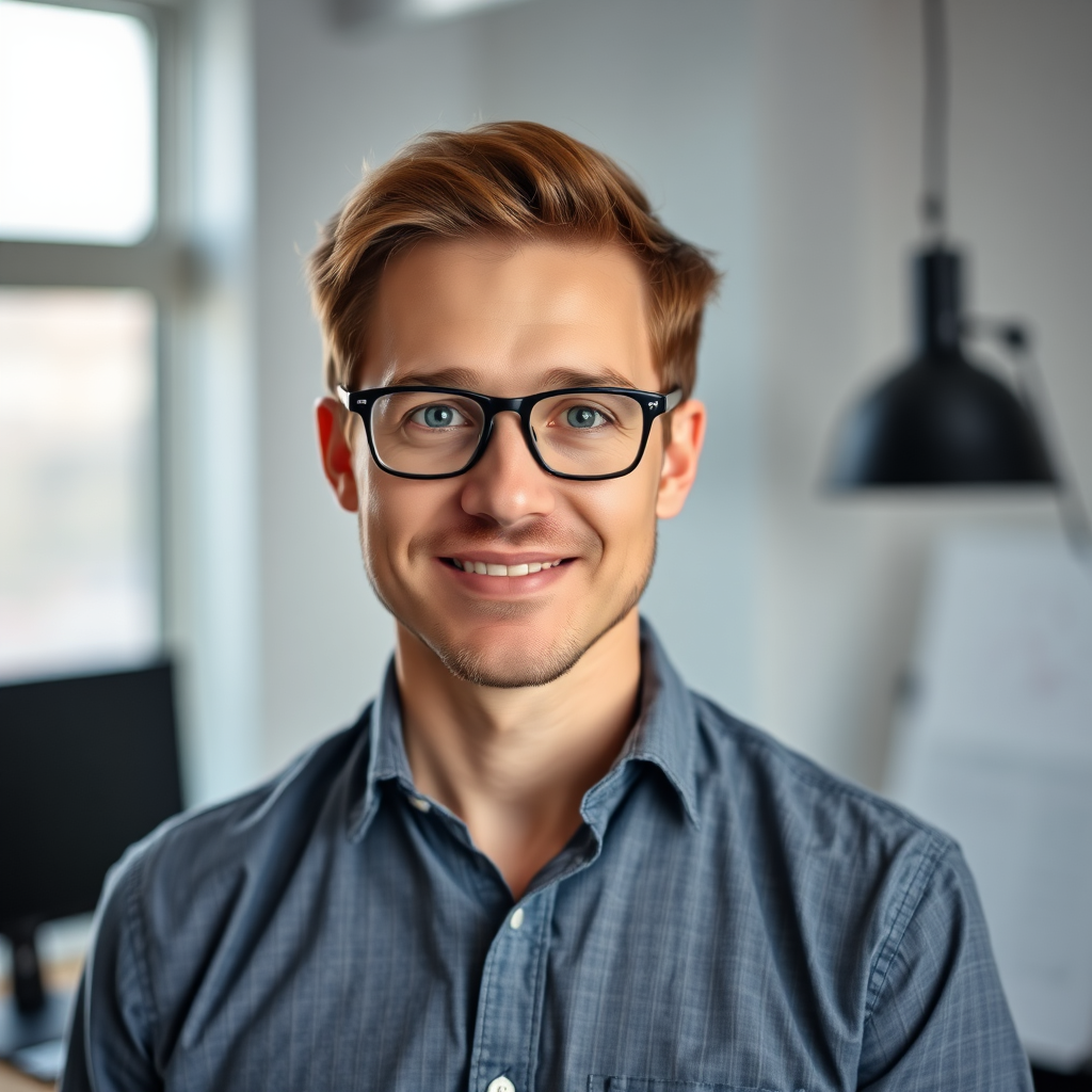 Portrait of Luke, Creative Technologist