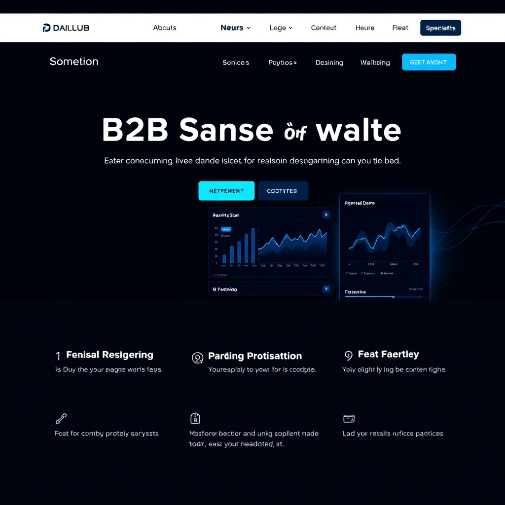 B2B SaaS Website Design