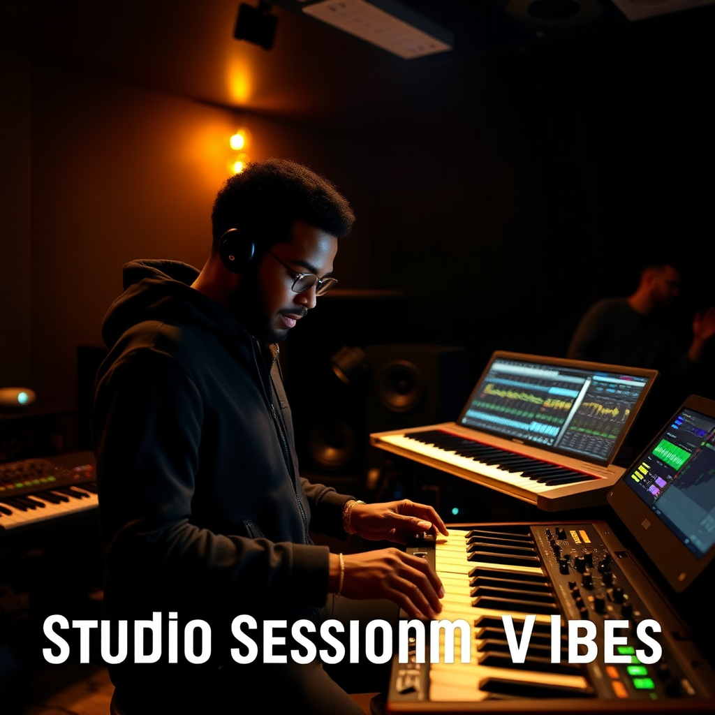 Vlog Thumbnail - Studio Session