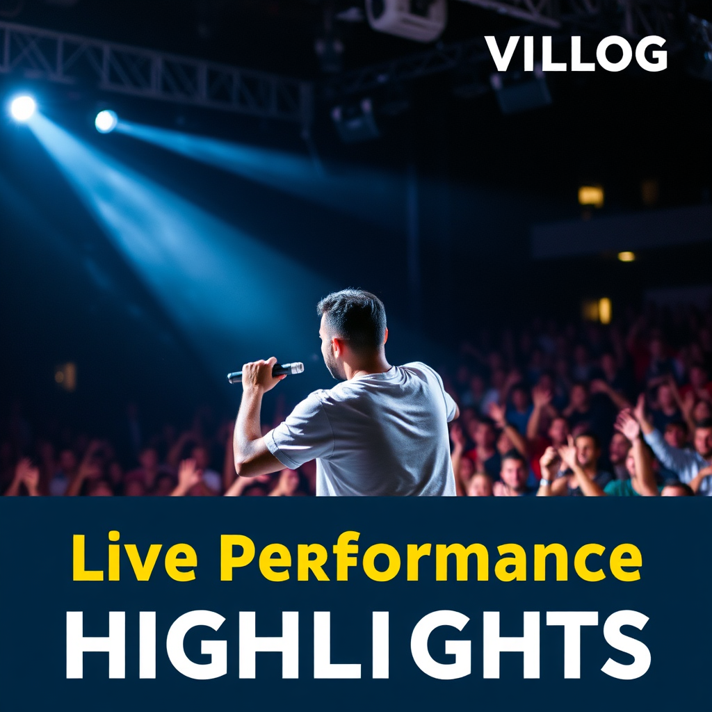 Vlog Thumbnail - Live Performance