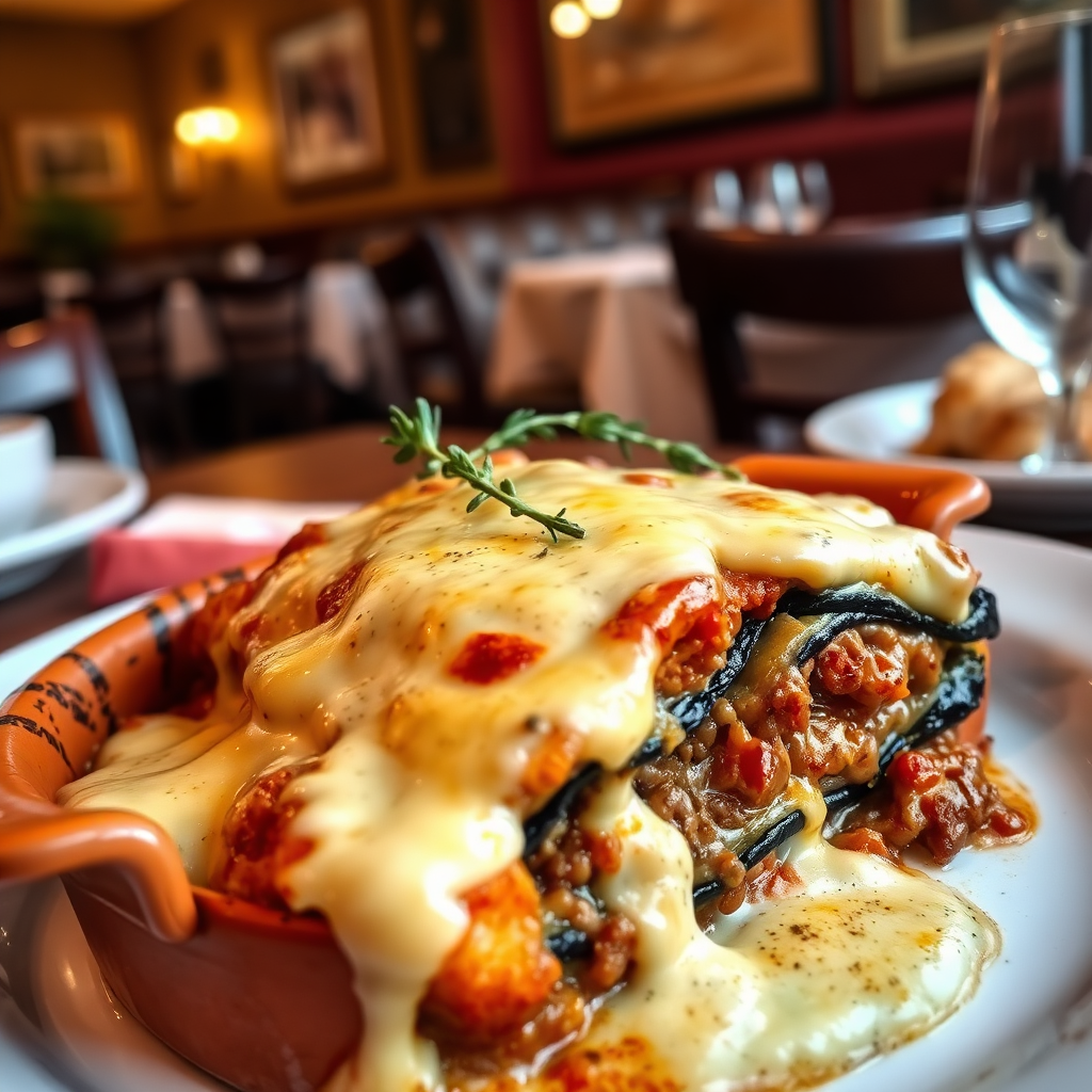 Traditional Moussaka