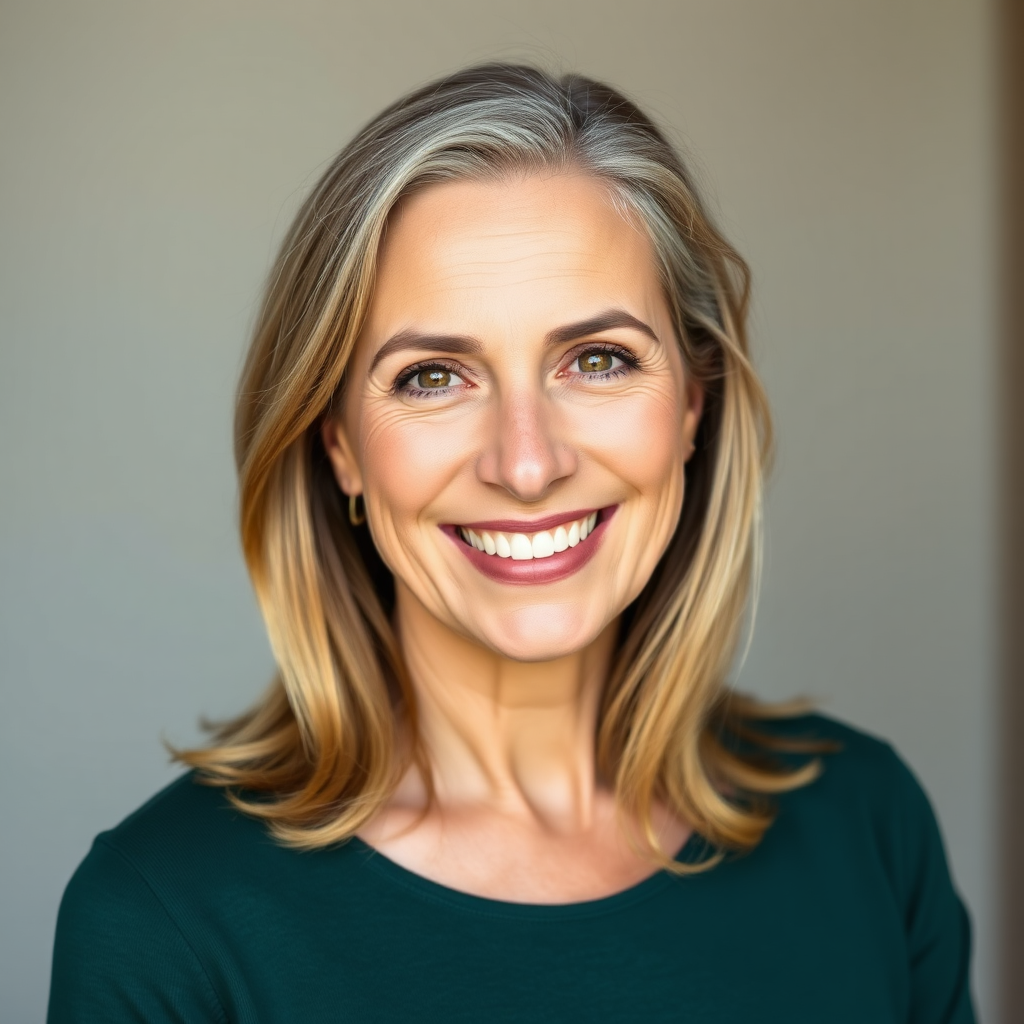 Happy patient, Sarah J.