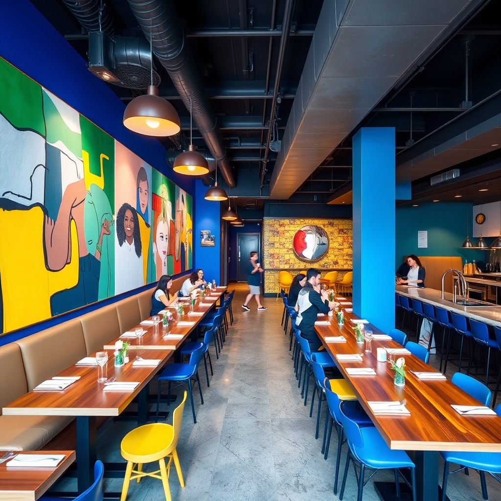 Olea Social Covent Garden interior