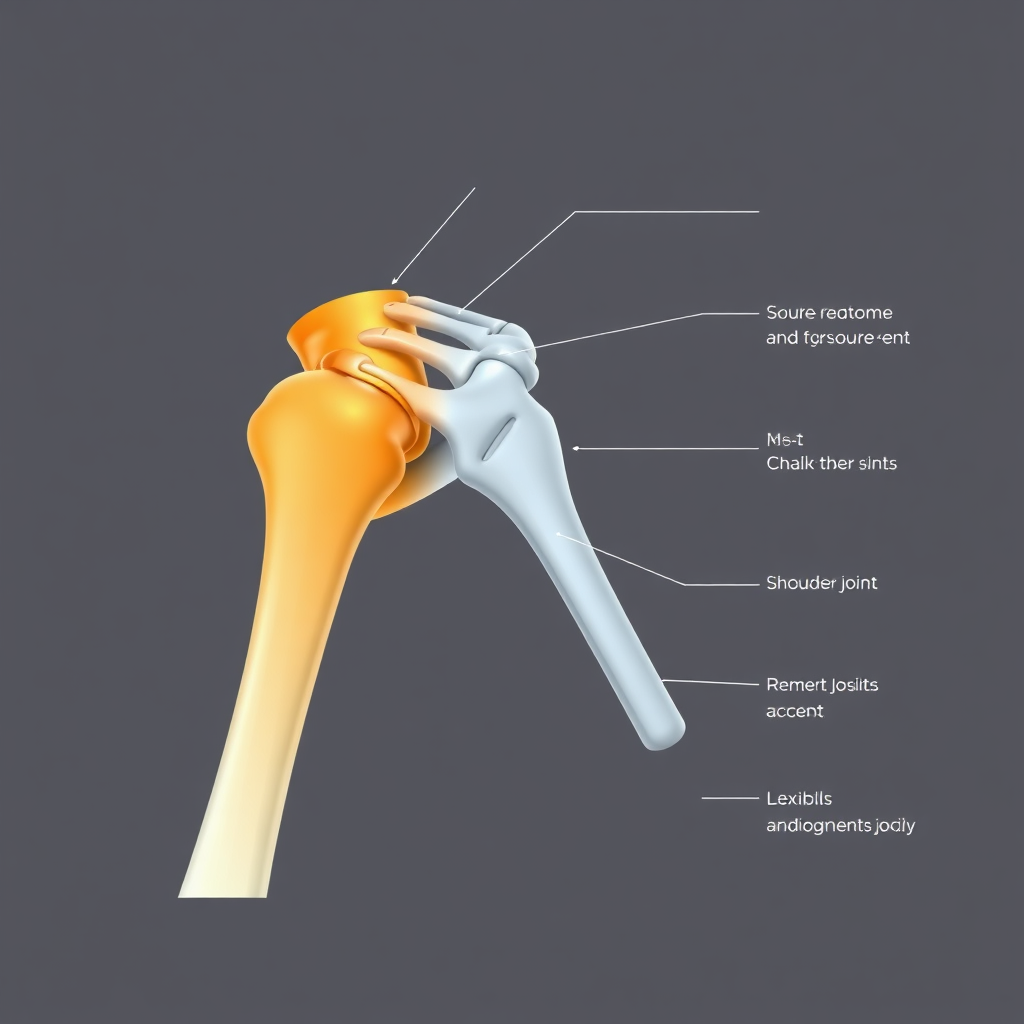 Illustration of shoulder pain relief