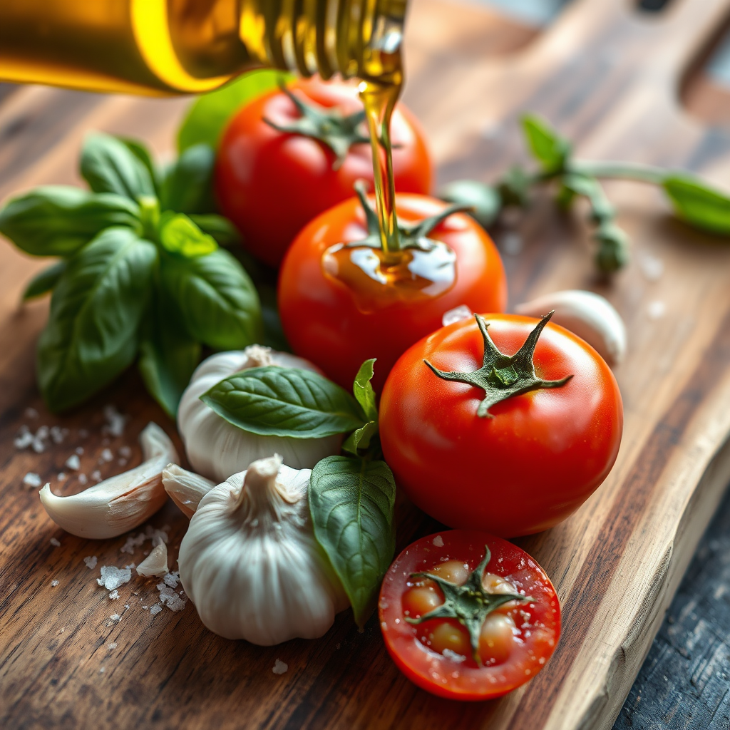 Fresh Mediterranean ingredients