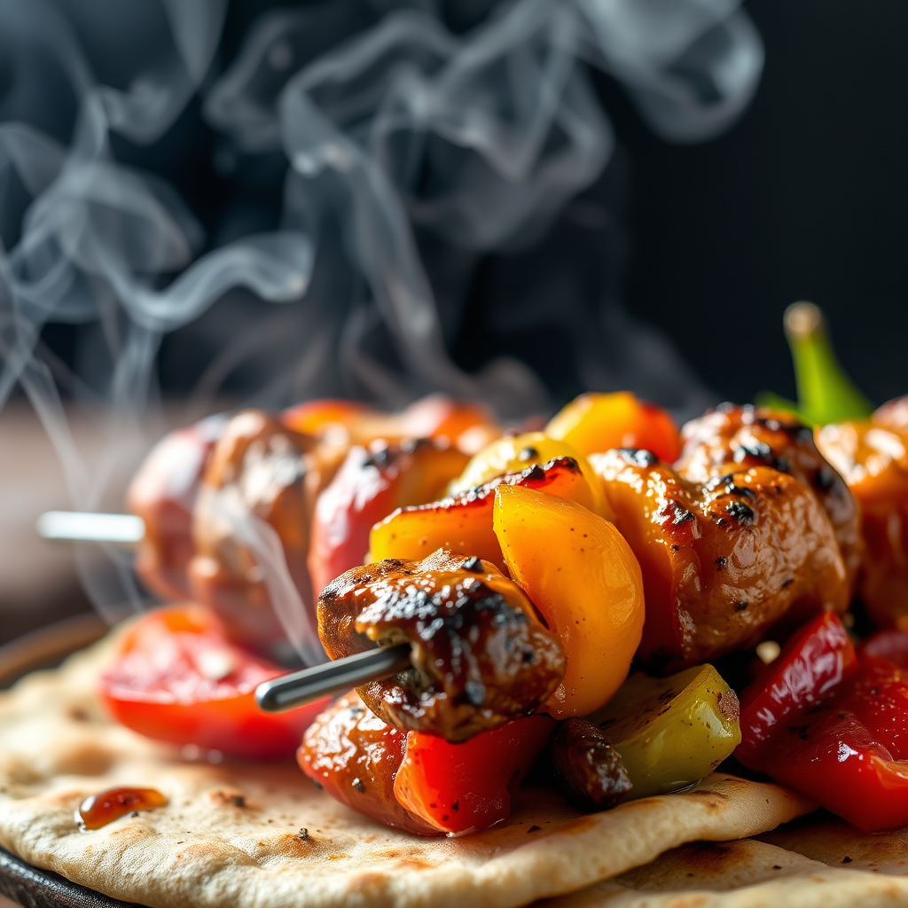 Grilled kebab