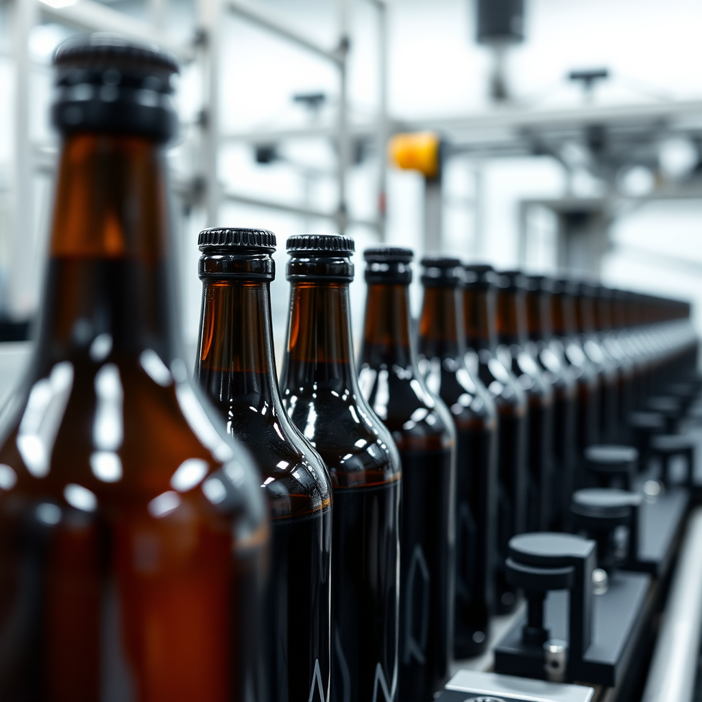 Automated bottling line for private label products