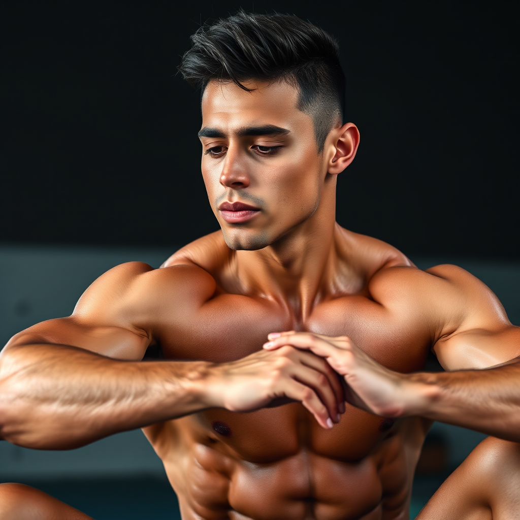 Illustration of sports injury treatment