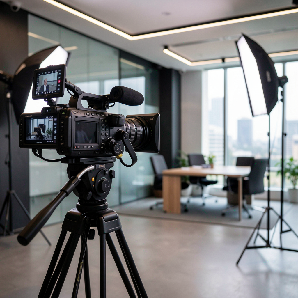 Video production setup