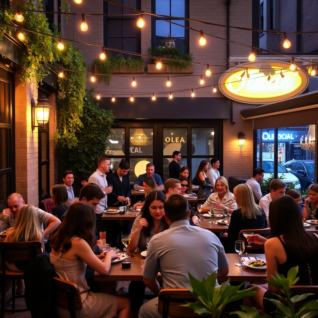 Olea Social Restaurant in Covent Garden