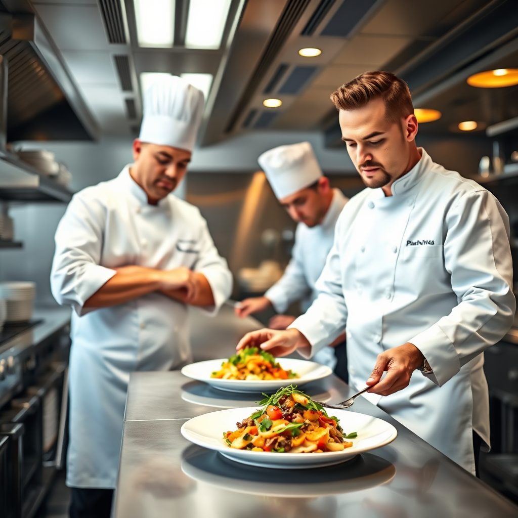 HAZ Chefs preparing a dish