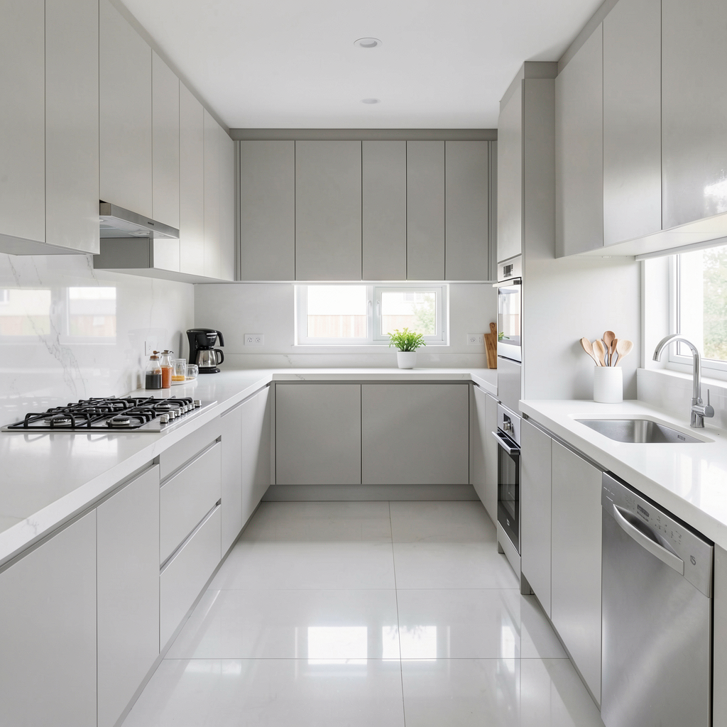 Kitchen after