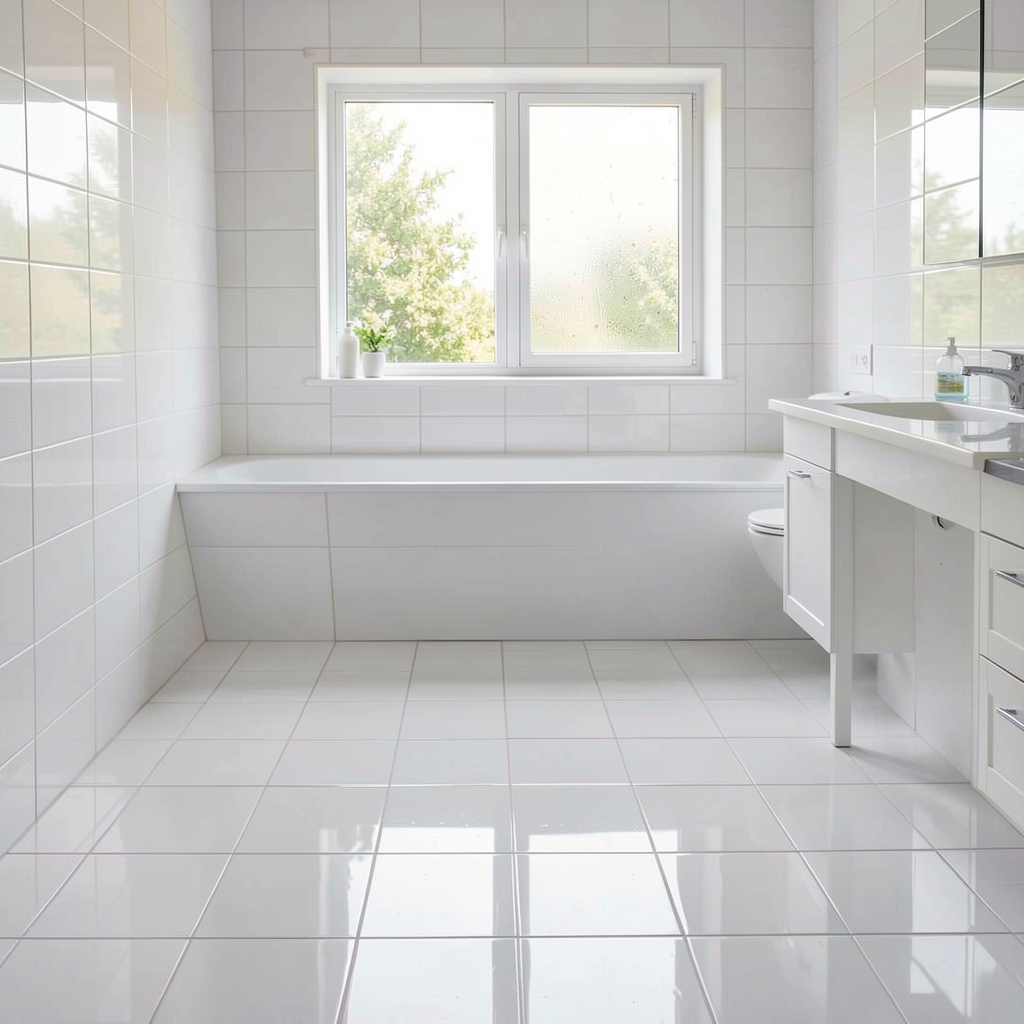 Bathroom after