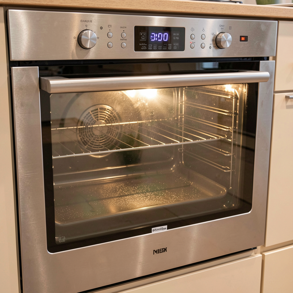 Oven after