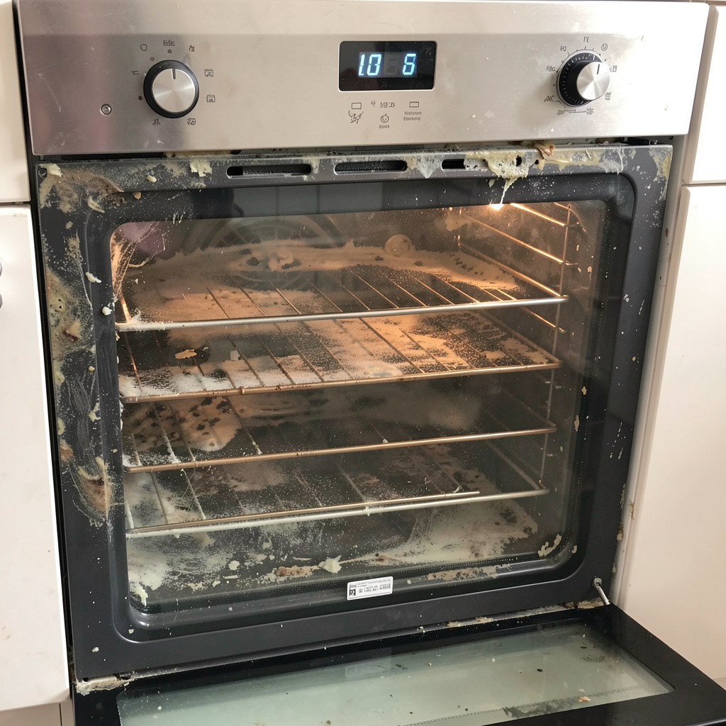 Oven before