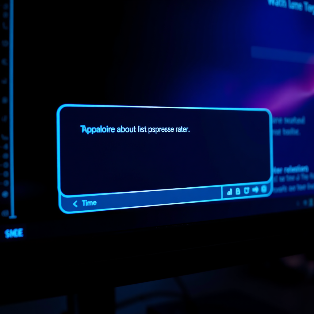 Chat-style UI illustration showing a prompt pasted into a generation panel with settings
