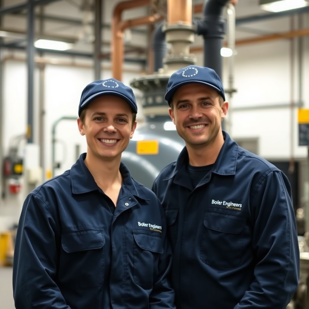 Engineering team portrait