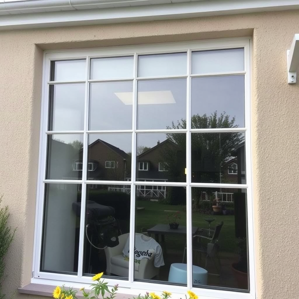 Terrace house windows